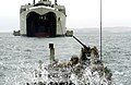 Naval infantry coming ashore from BAP Callao (DT-143).