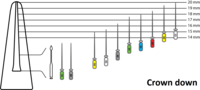 An example of crown down technique