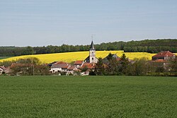 Skyline of Dainville-Bertheléville