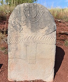 Statue-menhir du Mas d'Azaïs (groupe rouergat).