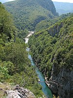 Kanjon Neretve u blizini Kašića