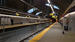 Westbrook Station on the Blue Line