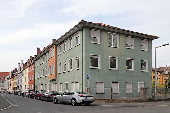 coloured houses