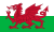 Flagge von Wales