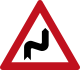 Curve right and then left