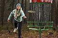 Kristin Tattar, multiple championne du monde de Disc golf.