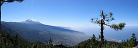 Gunung Teide di Tenerife, gunung pangluhurna di Spanyol, ogé salasahiji Taman Nasional nu panglobana kunjungannana sadunya.[1][2][3][4]