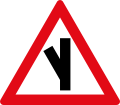 Sharp junction ahead