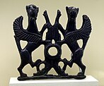 Luristan bronze griffins, 9-7th century BC, Museum of Ancient Near East, Berlin.