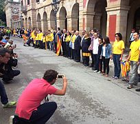 Catalan Way at the Parliament of Catalonia