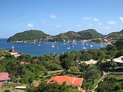 La baie des Saintes.