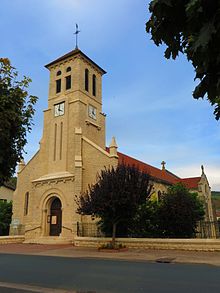 Belleville-sur-Meuse l'église Saint-Sébastien.JPG