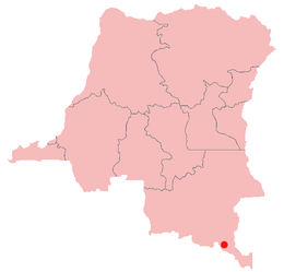 Lubumbashi – Mappa