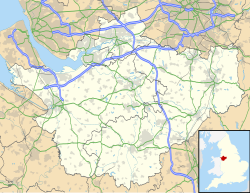 Yn Çhaayr is located in Cheshire