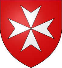 Blason de l'ordre souverain de Malte.