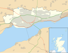 Tayside Children's Hospital is located in Dundee City council area