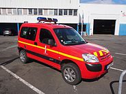 French Fire brigade Citroën Berlingo in Les Sables-d'Olonne