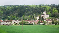 Skyline of Noiron-sur-Seine