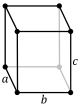 Orthohombisk, simpel