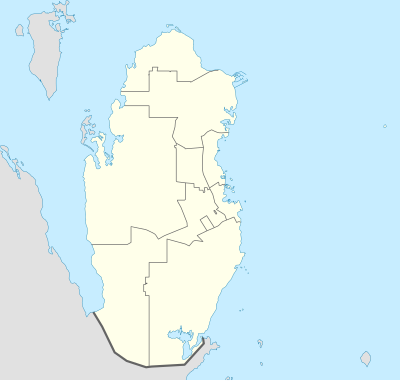 Location map Qatar