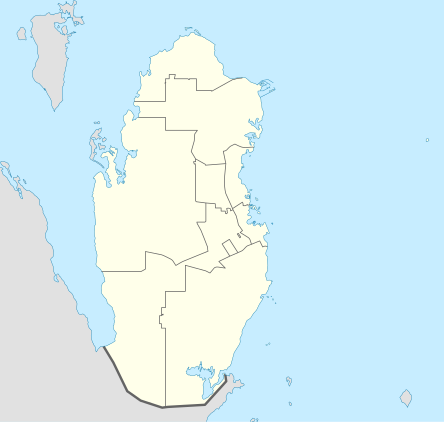 Location map Qatar