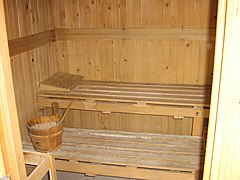 Le sauna, composante forte et emblématique de la culture finlandaise.