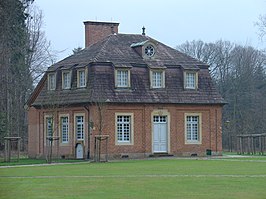 Het hoofdgebouw van Kasteel Clemenswerth