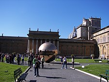 Outside of the Vatican Museums