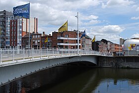 Le pont de Huy en 2017