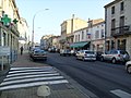 Une rue du centre-ville de Blaye