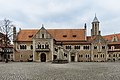 Dankwarderode Castle (German: Burg Dankwarderode) on the Burgplatz ("castle square") in Braunschweig (Brunswick), March 2016.