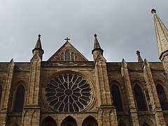 Rosetón de la Capilla de los Nueve Altares