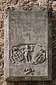 One of five tombs on the south east side of St. Magni church, in Brunswick, Germany. Mai 2014.