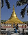 La pagode birmane de Lumbini.