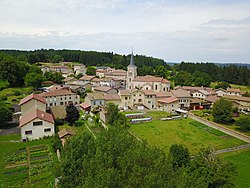 Skyline of Saint-Bonnet-le-Bourg