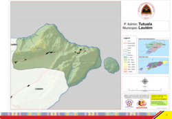 Official map of the Administrative post