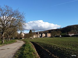 Gezicht op Montfalcon