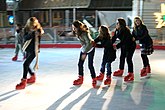 Funschaatsen in open lucht in het stadscentrum