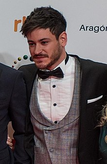 Luis Cepeda in 2018 during premios Forqué