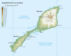 Topograafisk koord faan Jan Mayen