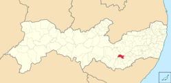 Location in Pernambuco