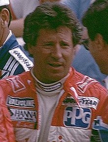 Portrait de Mario Andretti.