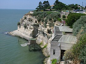 Meschers-sur-Gironde aan de rechteroever