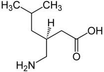 Pregabalin-Strukturformel