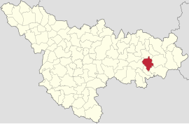 Location in Timiș County