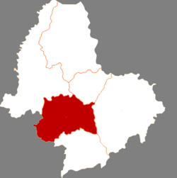 Location of Wudalianchi City within Heihe