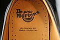 Egy 2003 után, Thaiföldön gyártott Dr. Martens belseje