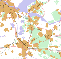 Utrecht Vaartsche Rijn is located in Northeastern Randstad