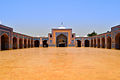 A view of the mosque's courtyard