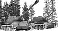 T-44-122 und T-44-85